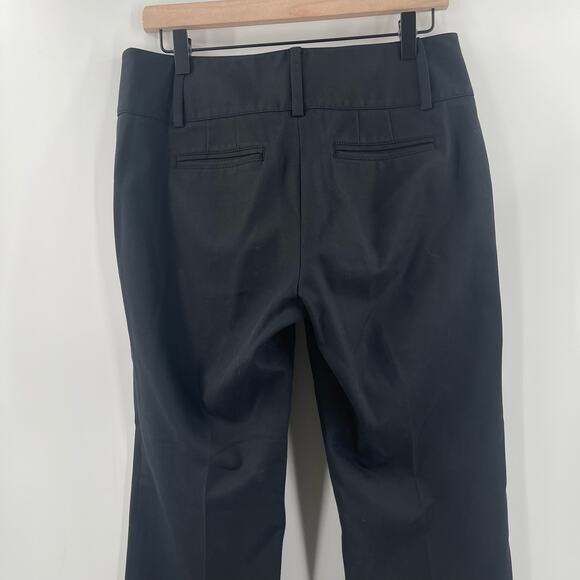 ANN TAYLOR Pants Size 6 Stretch Lindsay Curvy Black Business Casual Office Work - Picture 8 of 12